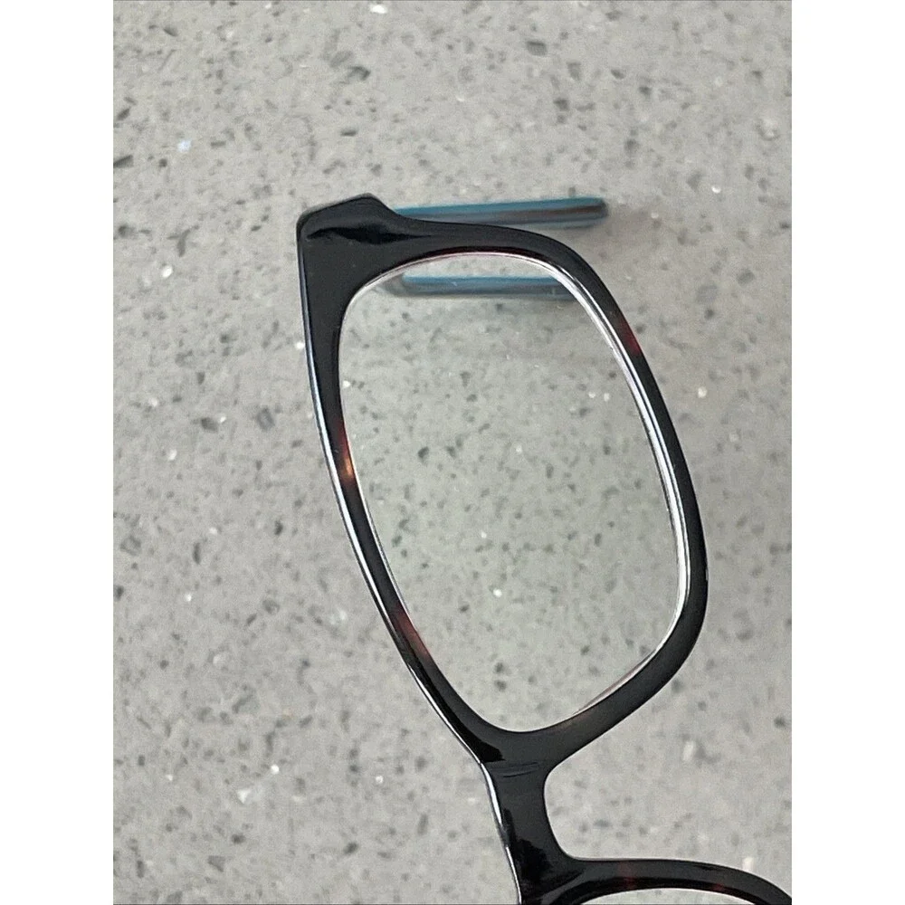 Mayhem MAYO S16 Eyeglasses Frames ONLY Brown Tortoise Blue Stripe Flex 49-15-130